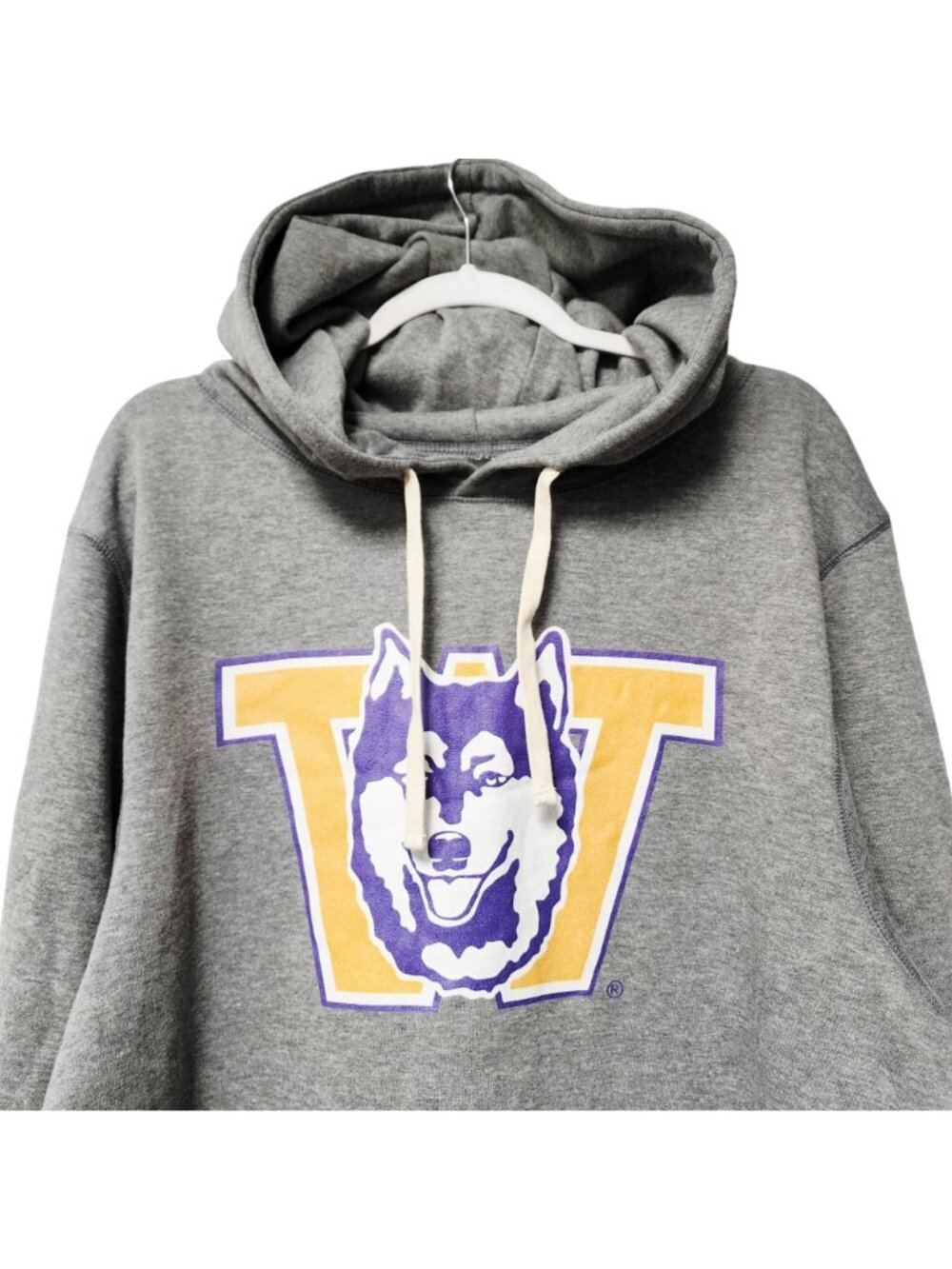Homefield University Of Washington Huskies Gray Hoodie Size XXL - Picture 3 of 6